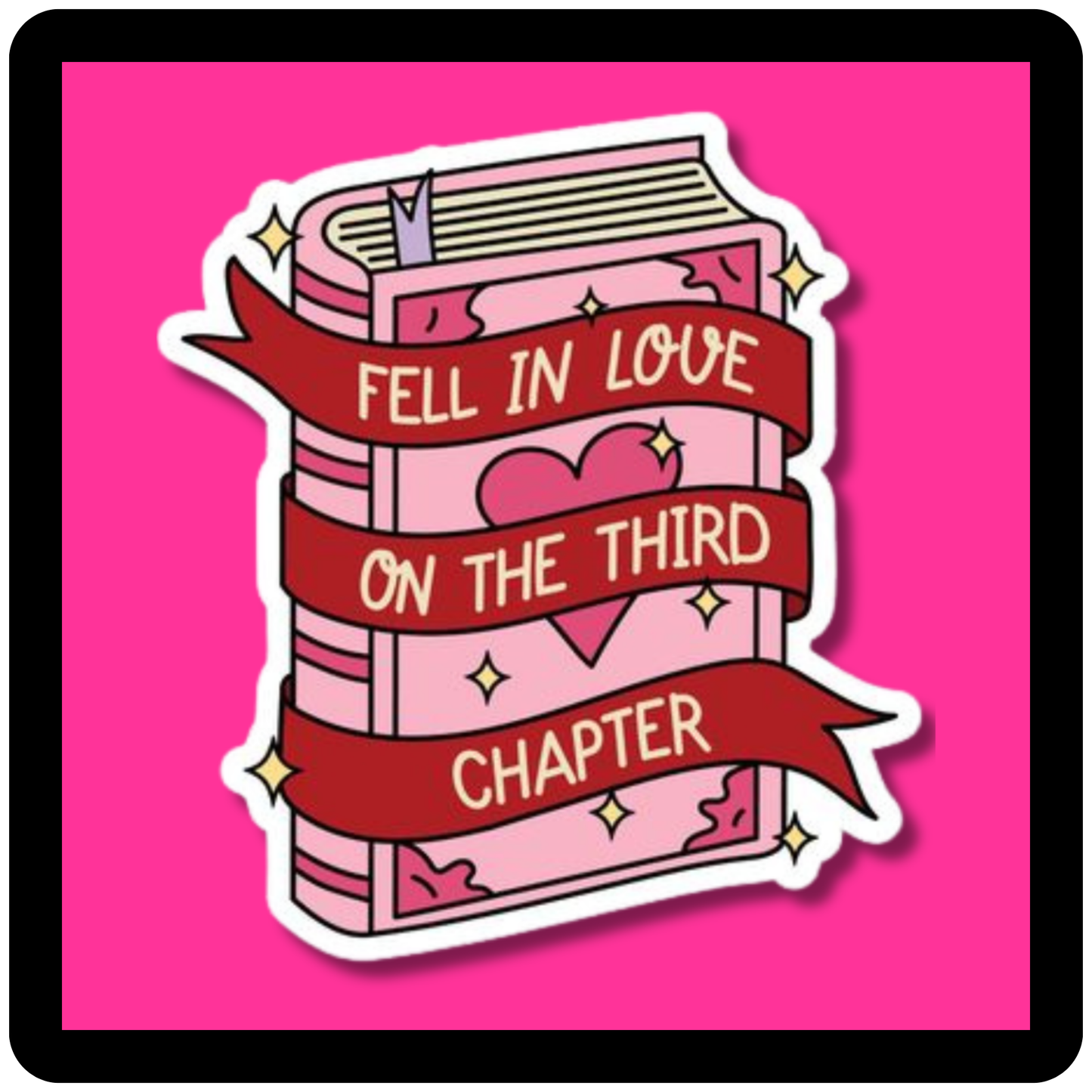 Fell In Love On The Third Chapter Sticker