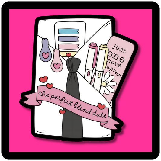 The Perfect Blind Date with a Book Sticker
