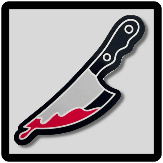 Bloody Knife Sticker