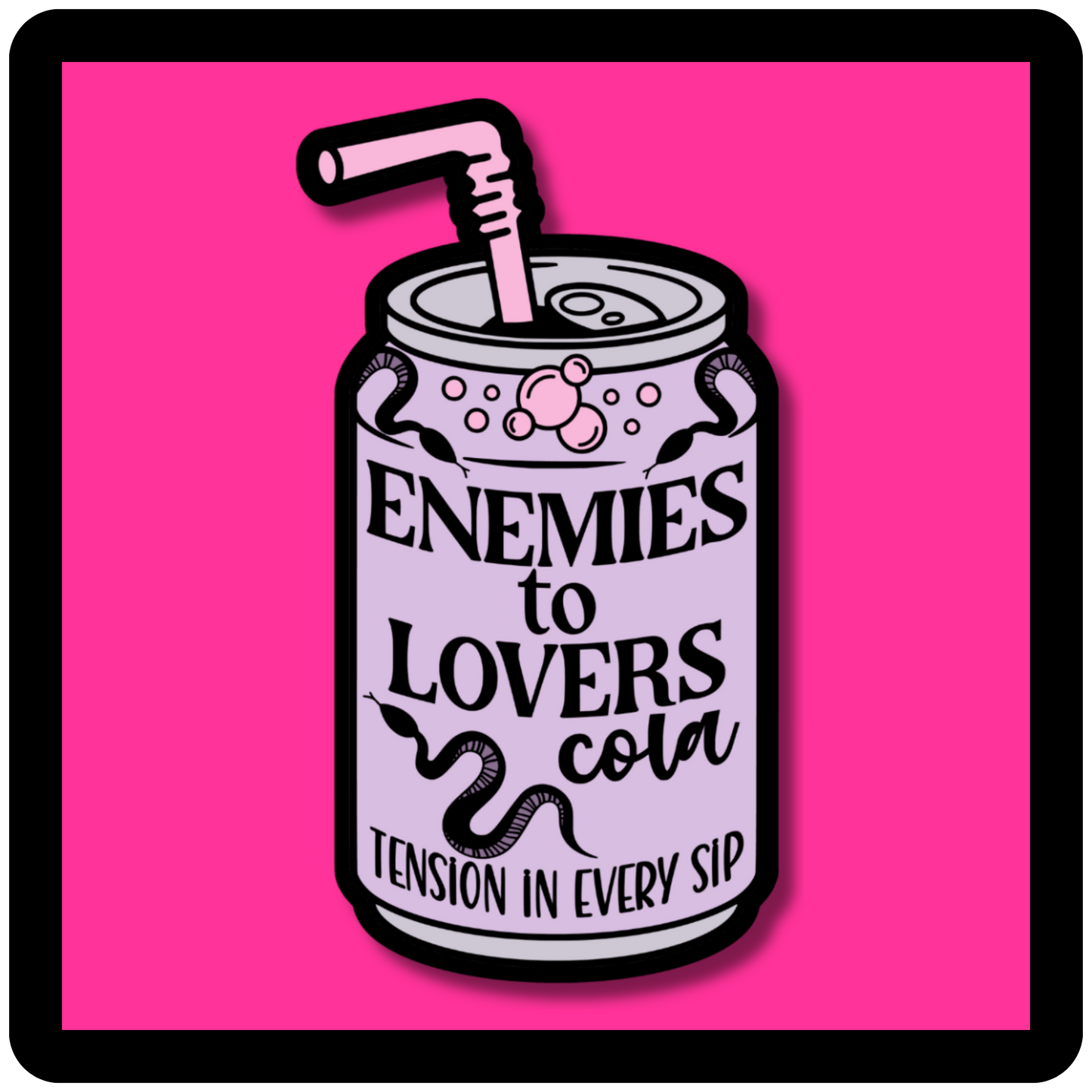 Enemies to Lovers Cola Sticker